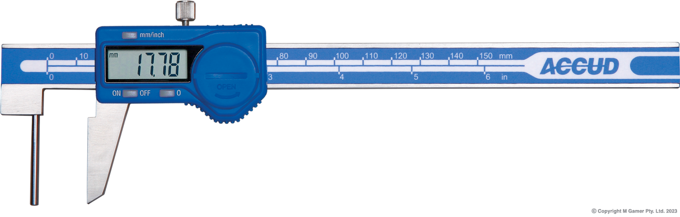 Digital Tube Thickness Caliper