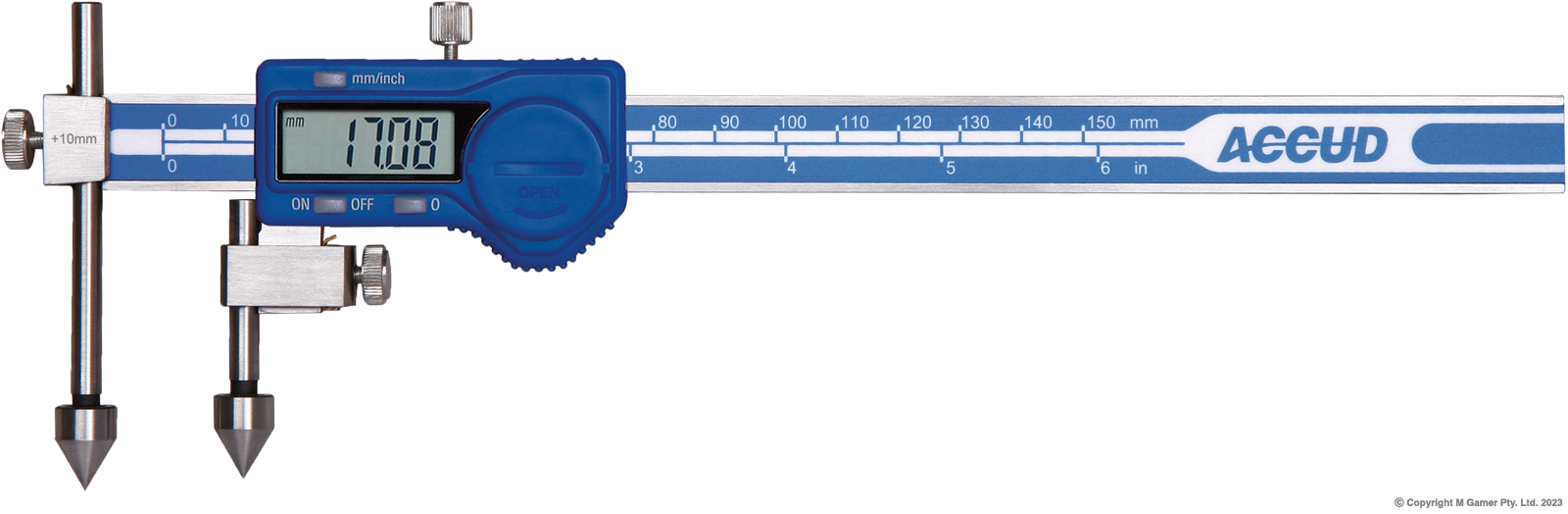 Digital Offset Centerline Caliper