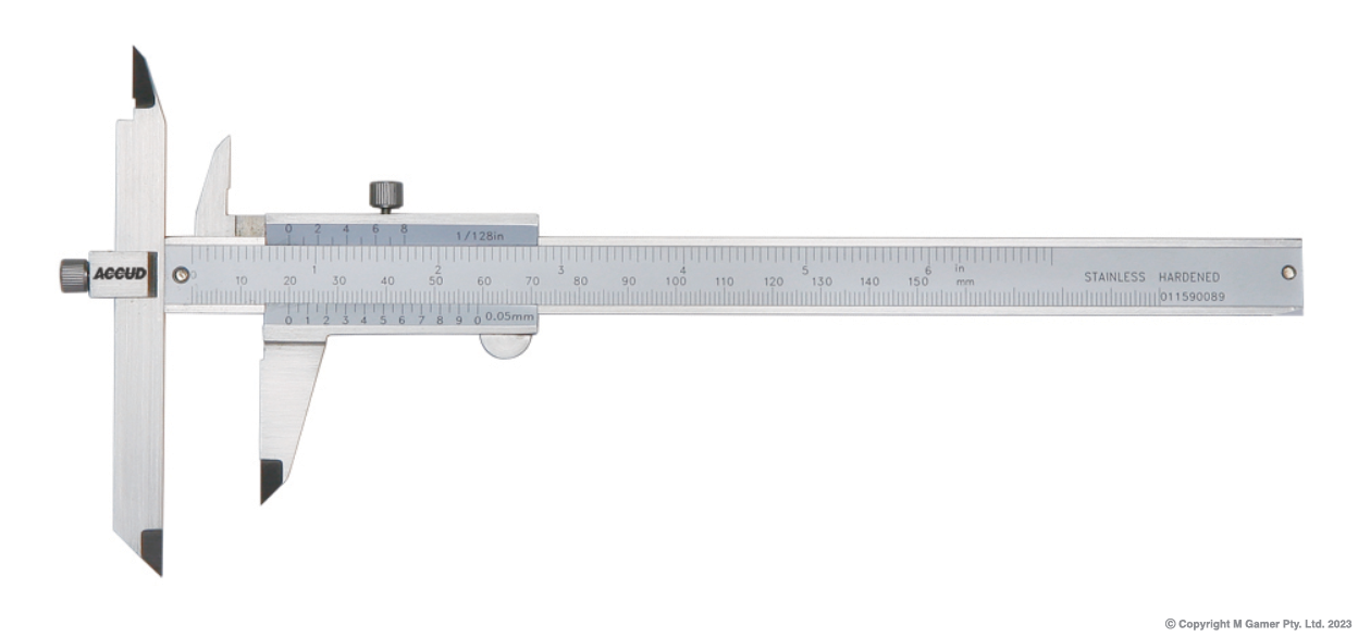 Offset Vernier Caliper