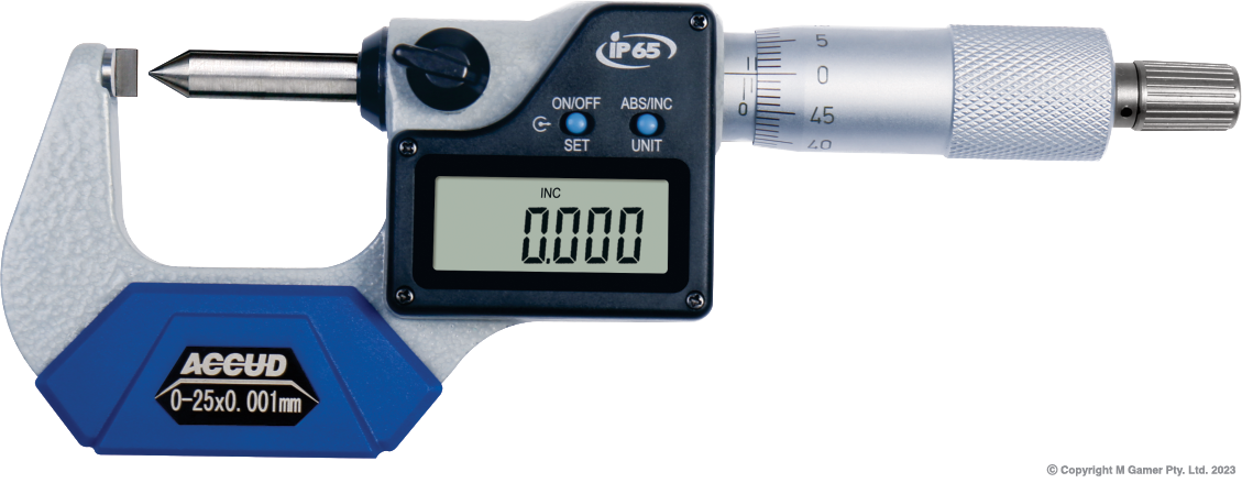 IP54 Digital Crimp Height Micrometer